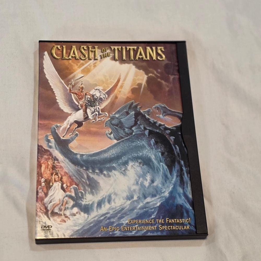 Warner Home Video Clash of the Titans DVD Excellent 1981 Fantasy